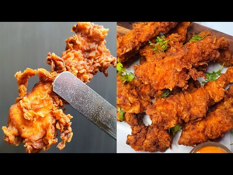 Tandoori Chicken Strips | KFC Style Chicken Wings | Crispy Chicken Strips