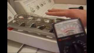 How to repair a Kenmore 90 Series clothes dryer heater coil