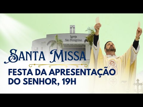 Santa Missa com Frei Rinaldo | Apresentação do Senhor | Igreja São Peregrino | 02/02/26 às 19h