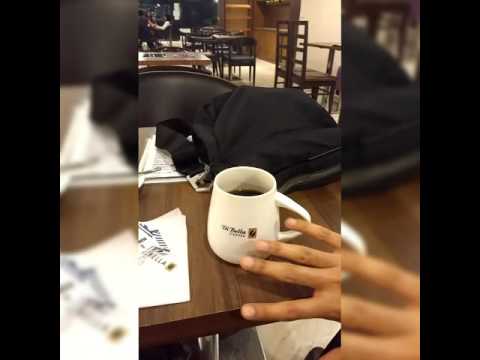 Shravan Masand Shravan having coffee