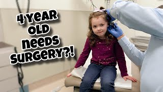 Does Our 4 Year Old Need Surgery?! | Vlog 284