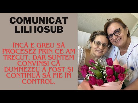 Comunicat: Lili Iosub