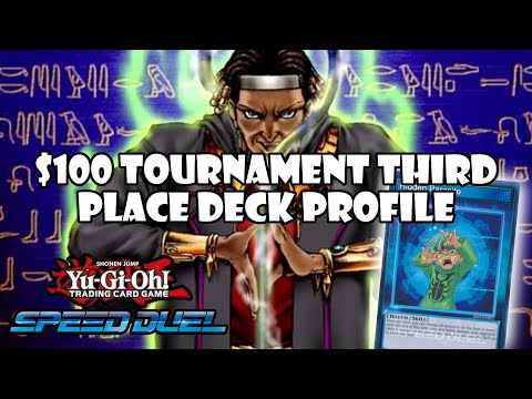 Yugioh! Speed Duel: Third Place $100 Tournament Gravekeeper Deck Profile! w/ bylot!! (April 2020)
