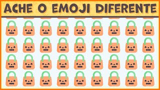 ENCONTRE o EMOJI DIFERENTE em 20 SEGUNDOS  HALLOWEEN 2021 DIA DAS BRUXAS