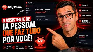Essa IA Trabalha Por Você (e ninguém tá usando ainda)  MyClaw
