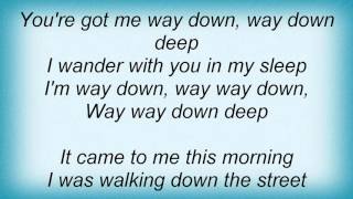 Leonard Cohen - Way Down Deep Lyrics