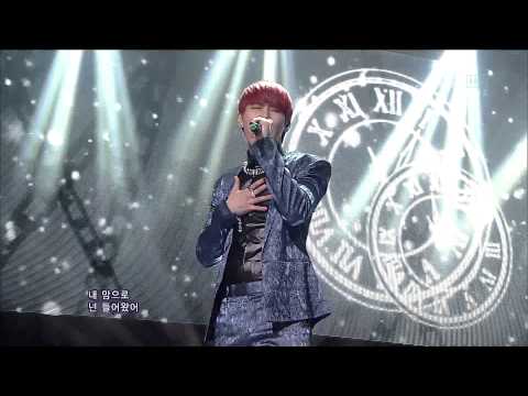 【HD】121202 SBS 인기가요 - 오프닝 + 성규 SOLO 무대《60초》