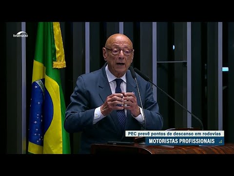 Aprovada garantia de descanso em rodovias para motorista profissionais