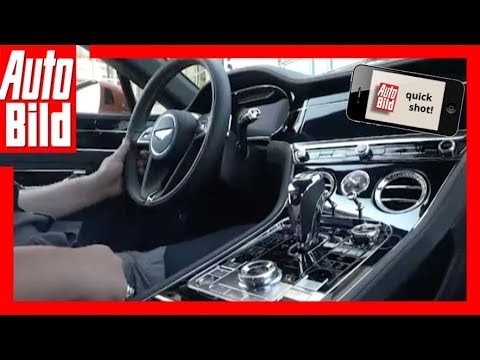 Quickshot: Bentley Continental GT Cockpit (2017)