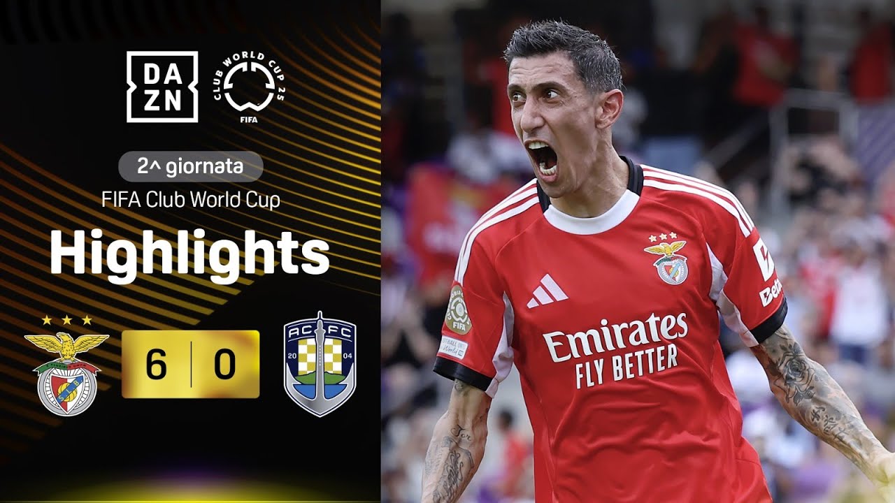 Benfica vs Auckland City Highlights