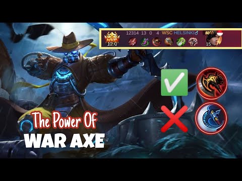 YSS Mobile Legends New Build 2021. War Axe is on Fire!!!