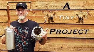 Building a MINI STILL from Tiny Beer Kegs! - Testing Still!