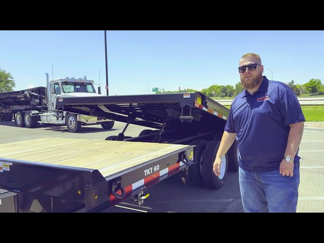 Preview image of Transwest Trailers - 2025 Trail King TKT60LP Walkaround youtube video