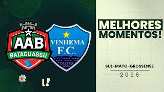 BATAGUASSU 2x1 IVINHEMA | MELHORES MOMENTOS | QUARTAS DE FINAL | CAMPEONATO SUL-MATO-GROSSENSE