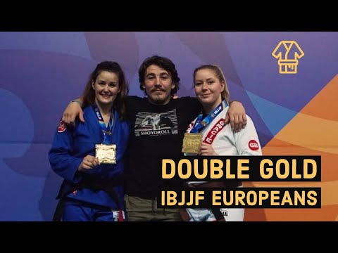 DOUBLE GOLD: IBJJF Europeans 2019