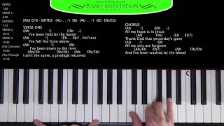 All My Hope (Crowder) - How to Play on the Piano