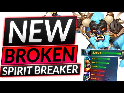 NEW SPIRIT BREAKER is ABSOLUTELY UNSTOPPABLE - Do THIS and CLIMB - Dota 2 Guide