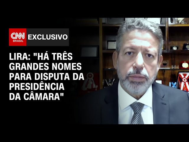 Lira à CNN: "Há três grandes nomes para disputa da presidência da Câmara em 2025" | CNN 360°