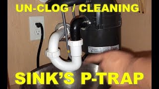 How to open and clean out your sink