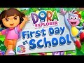 DORA THE EXPLORER MATH FIRST DAY AT SCHOOL GAME PLAY LITTLE KIDS TV