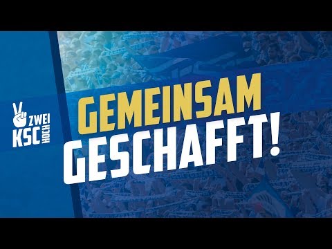 GEMEINSAM GESCHAFFT | KSC-Aufstiegssaison 2018/19