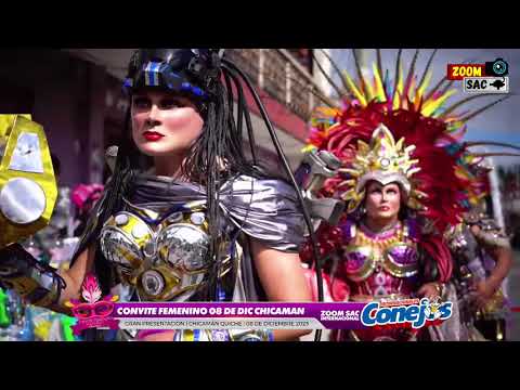 PRESENTACION DEL CONVITE DE DAMAS 8 DE DICIEMBRE CHICAMAN QUICHE AMENIZA INTERNACIONALES CONEJOS