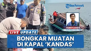 Pemindahan Barang Muatan KM Sinar Budi Belum Selesai, Proses Evakuasi Perlu Menyelam ke Dalam Kapal