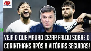 ‘Essa arrancada do Corinthians é…’; veja o que Mauro Cezar falou sobre Depay e 8 vitórias seguidas