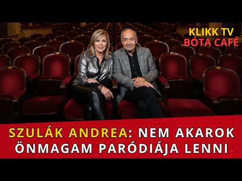 Szulák Andrea: Nem akarok önmagam paródiája lenni