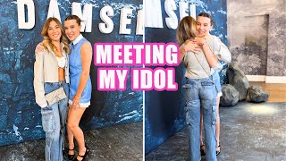 MEETING MY IDOL! The best night ever and she knows who I am! | Rosie McClelland