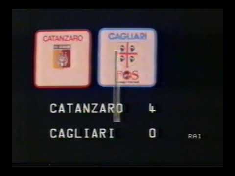 Catanzaro-Cagliari 4-0 Serie B 85-86 32' Giornata
