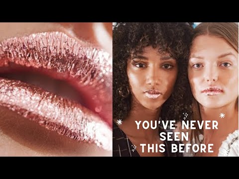 FOILED LIPS at JEREMY SCOTT with ADESUWA AIGHEWI &  NAOMI CHIN WING