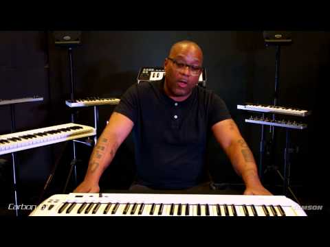 Kenneth Crouch talks about the Carbon 61 MIDI controller