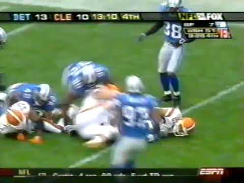 Lions vs Browns 2005 Week 7