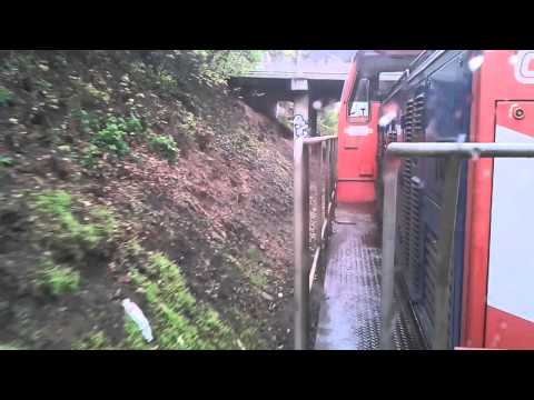 Jízda ve voze Btx763 na vlaku Sp 1690 (ČD 714.231) - Praha, 18. 4. 2014