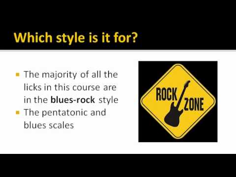 96 Rock Licks - Awesome Guitar Lessons