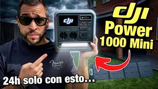 Se puede tener ELECTRICIDAD GRATIS con ESTO? | DJI Power 1000 Mini