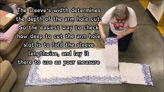 The Banyan Project Pt 3: Cutting Out The Bedspread Banyan