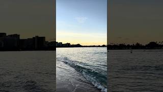Hawaii🌈【Sunday Surfing🏄♂️】10/11/26 6:30am #hawaii #aloha #honolulu #surfing #beach #shorts