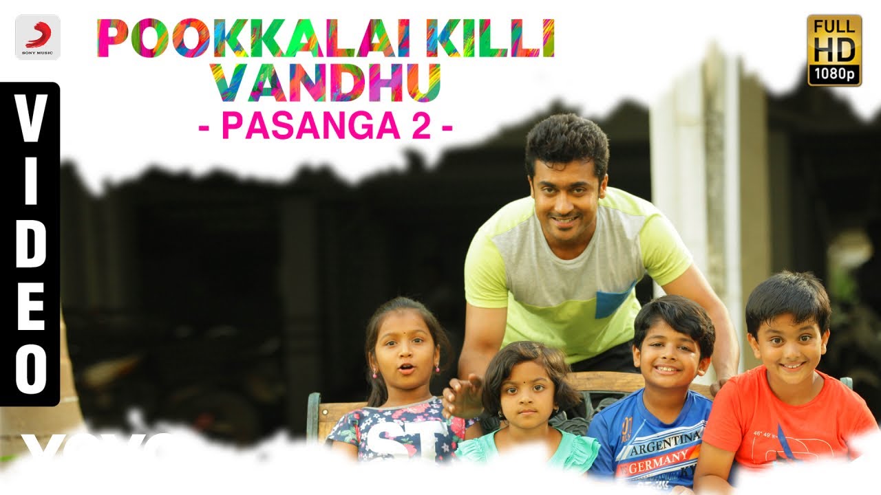 Pookkalai Killi Vandhu Song Lyrics | Pasanga 2 | Yazin Nizar