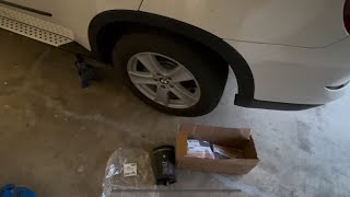 BMW E70 X5 air spring air shock replacement