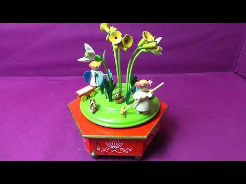 Steinbach uralte Spieluhr Nr.068 - seltenes Sammlerstück aus dem Erzgebirge