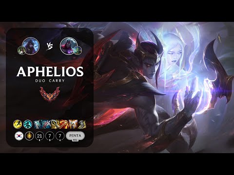 Aphelios ADC vs Varus - KR Grandmaster Patch 12.22