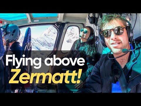 Ultimate Helicopter Tour Over The Matterhorn in Zermatt - Switzerland!