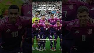 Prediksi Skor Laga Pembuka EURO 2024 Jerman vs Skotlandia: Der Panser Diunggulkan dengan Skor 2-0