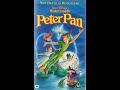 Opening To Peter Pan UK VHS 1998