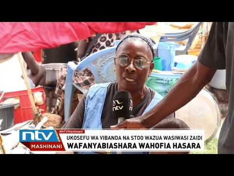 Busia: Wafanyibiashara sokoni Posta wahofia hasara ya mvua ya El Nino
