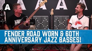 Video thumbnail for NEW Fender 60th Anniversary Jazz Bass & Road Worn Series - It's About To Get Funky! by Andertons Music Co