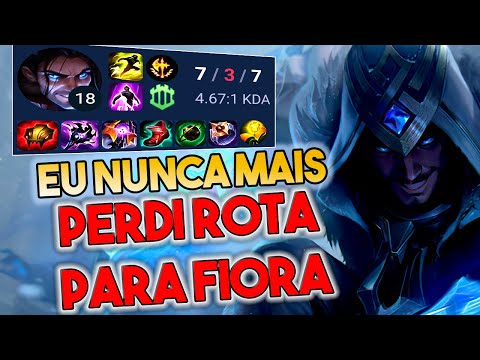 A ESTRATÉGIA QUE ME FEZ NUNCA MAIS PERDER ROTA! Sylas vs Fiora TOP!