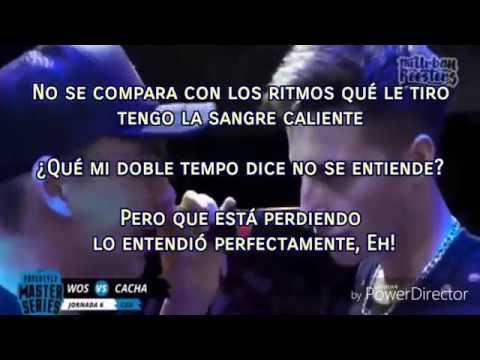 Cacha vs Wos FMS ARGENTINA - DOBLE TEMPO MINUTAZO LIBRE